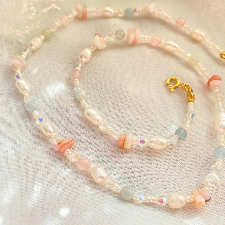 Nora halskæde - Sølv