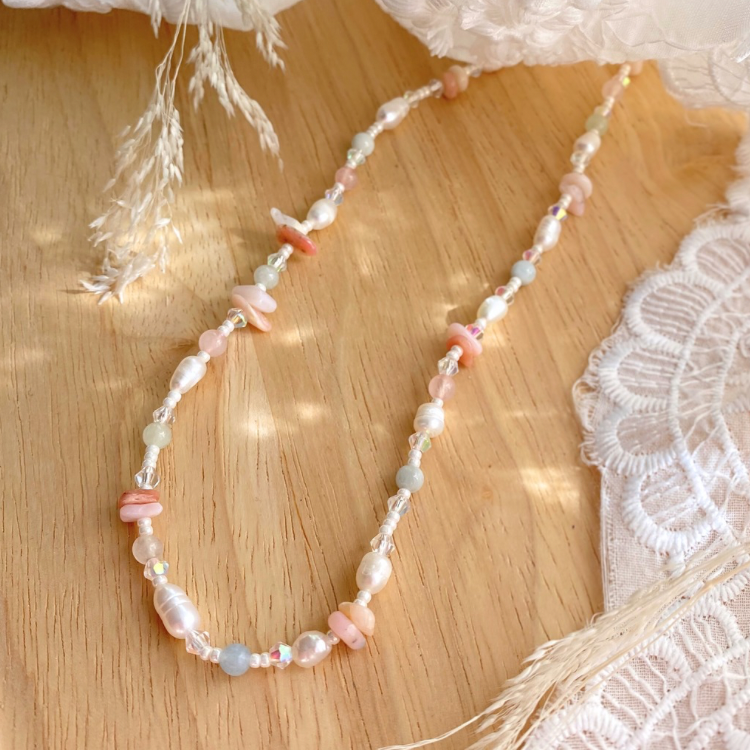 Nora halskæde - Sølv