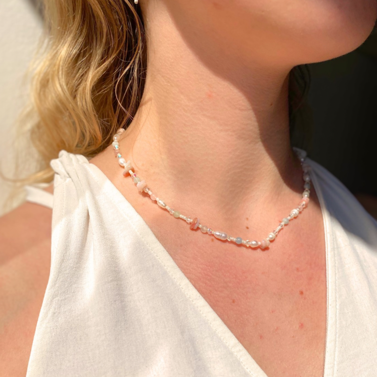 Nora halskæde - Sølv