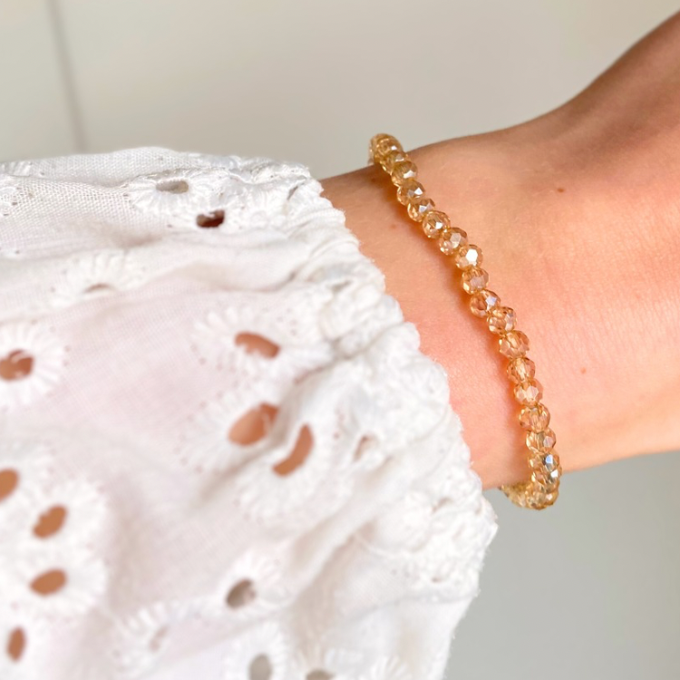 Elastik armbånd - Guld