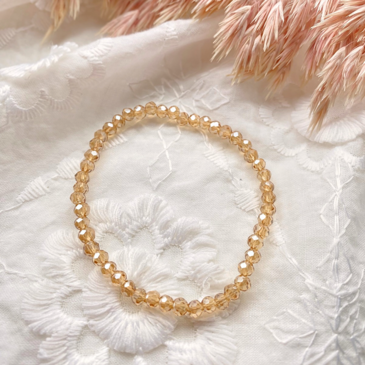 Elastik armbånd - Guld