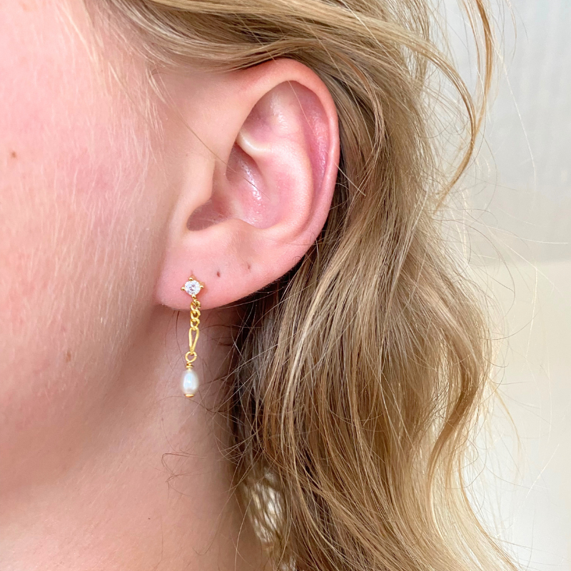 Nille øreringe - Guld